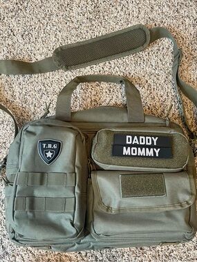 Tactical Baby Gear Deuce Diaper Bag- Ranger Green